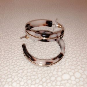 Multi-Colored Neutral Gold Hoop